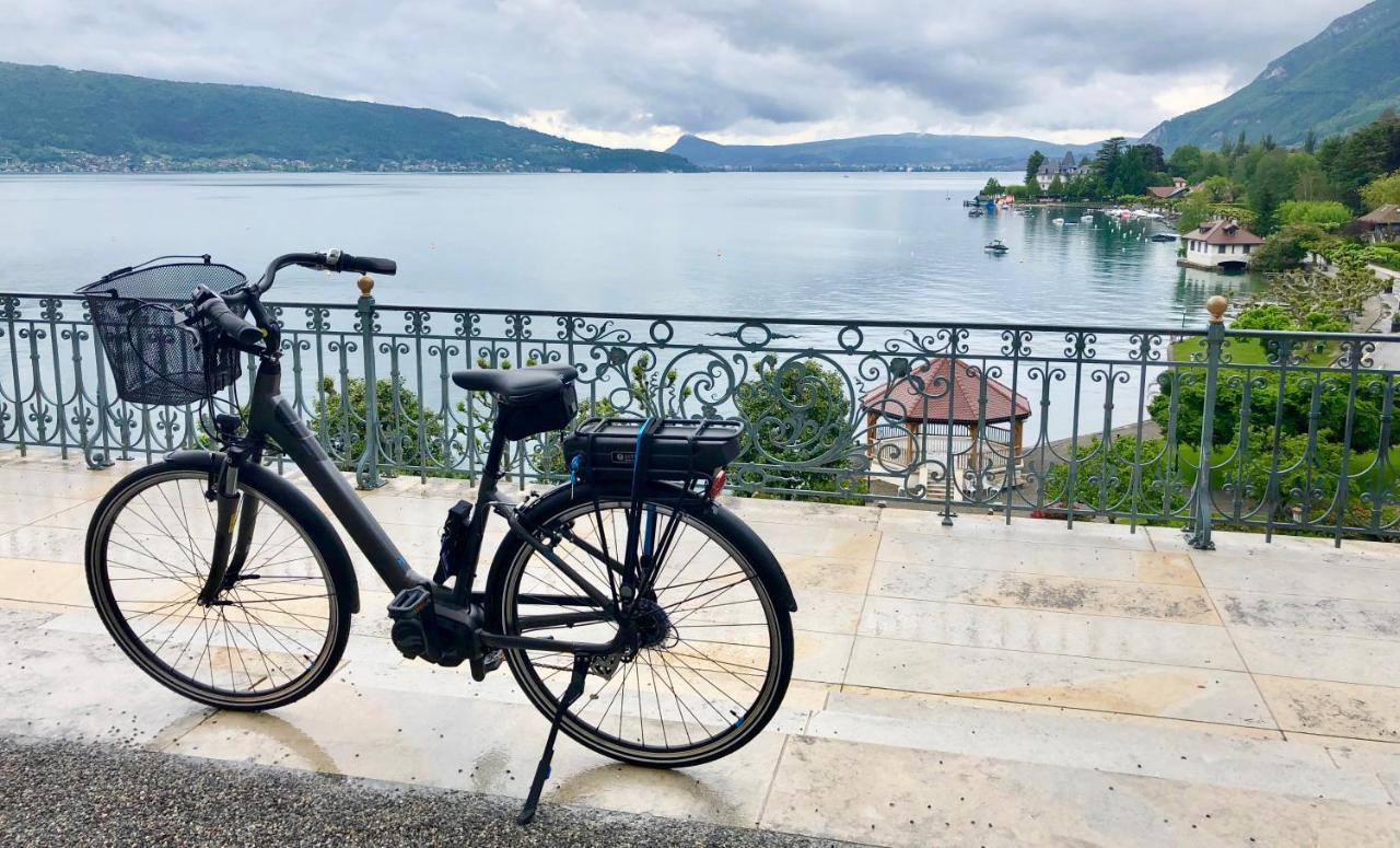 Le Palace De Menthon Eksteriør billede Electric bicycle in Switzerland